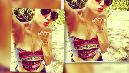 Miley Cyrus Shows Off Her Super Slim Stomach in Costa Rica