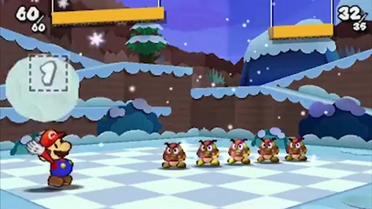 Let's Play Paper Mario Sticker Star - Part 27 - Snow Rise