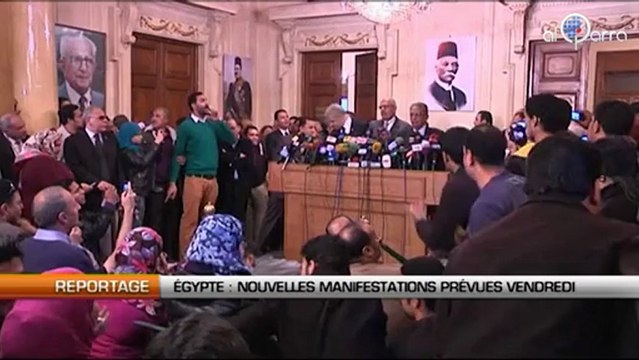 Egypte: Nouvelles manifestations prévues vendredi