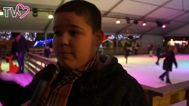 Village de Noël et sa patinoire, fin d'année 2012