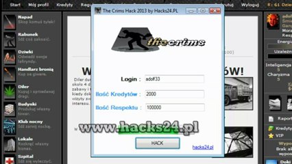 The Crims Hack 2013- Hack Na Kredyty i Respekt ! NOWY !