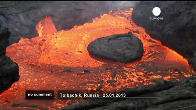 Eruption du volcan Plosky Tolbachik en Russie - no comment