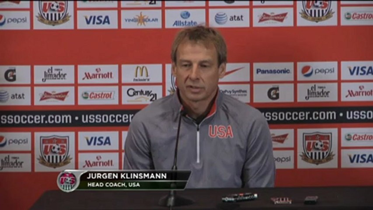 Klinsmann: ''Die Mannschaft soll zeigen, was sie draufhat''