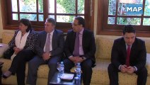 Le président du CORCAS s'entretient avec une délégation du Sénat colombien