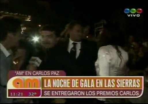 Pedro y Paula nota en AM (premios Carlos) - 29 de Enero