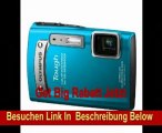 Olympus Tough TG-320 Digitalkamera (14 Megapixel, 3,6-fach opt, Zoom, 6,9 cm (2,7 Zoll) Display, bildstabilisiert, 3m wasserdicht, 1,5m stoßfest) blau