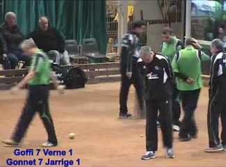 Demi finales, Super 16 à Eybens, Sport-Boules, janvier 2013