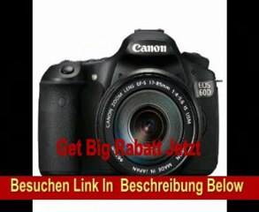 Canon EOS 60D SLR-Digitalkamera (18 Megapixel, Live-View, Full HD-Movie) Kit inkl. EF-S 17-85 IS USM Objektiv (bildstabilisiert)