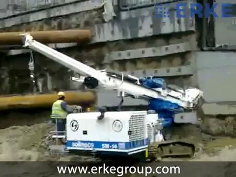 ERKE Dış Ticaret ltd., Soilmec SM-14 Mini Piling / Anchoring Rig - NYS Insaat - Taksim / Istanbul