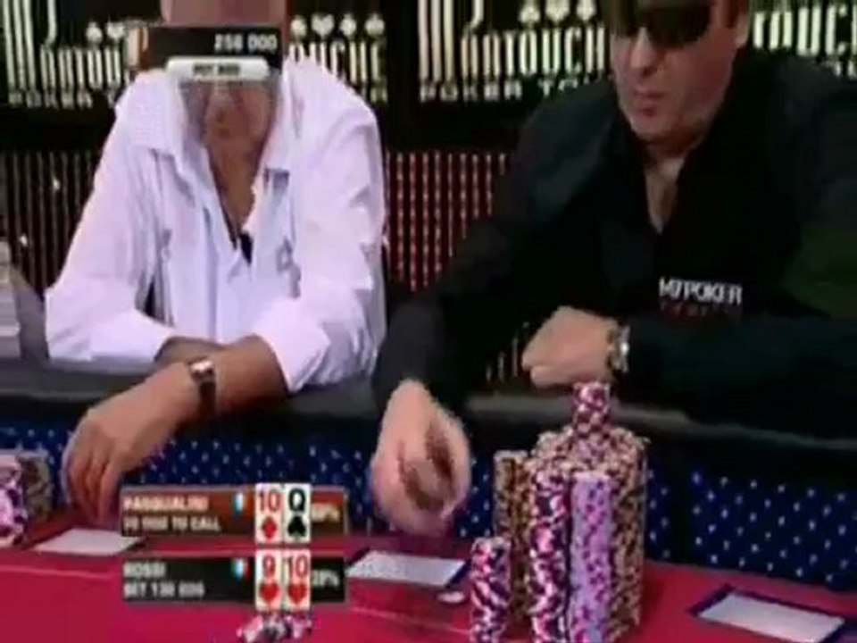 Partouche Poker 2009 - Rossi et Pasqualini - Tricheur - Cheat