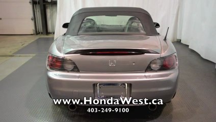 Used Sports Car 2000 Honda S2000 at Honda West Calgary