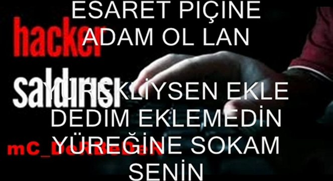WWW.SESLİLALE.COM ESARET ANANLA BACININ SUCU YOK AMA SENİ SİKECEM YENİ BAŞLADIM