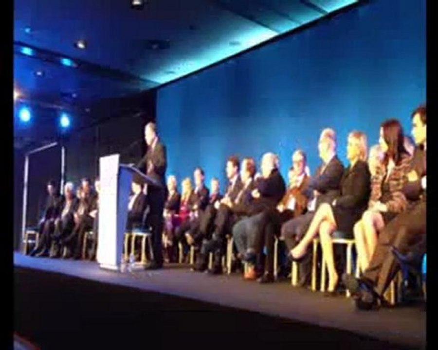 les voeux de Rudy SALLES à Nice avec Jean-Louis Borloo