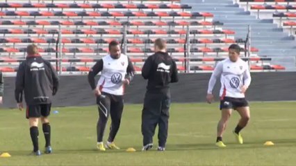 XV de France - Avec Bastareaud et Dusautoir