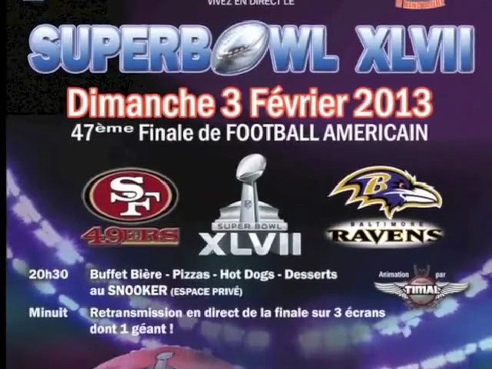 Superbowl 2013 à Strasbourg