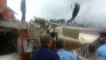 Accident d'hélicoptère dans une favela au Brésil