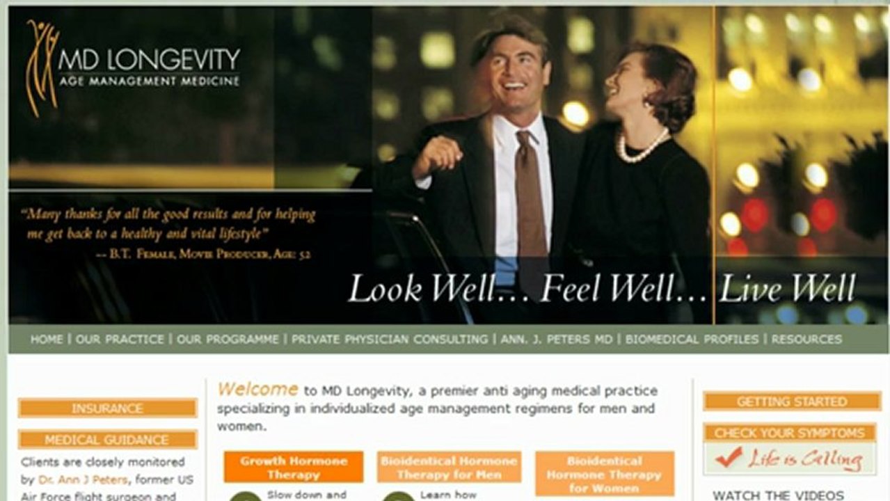 MD Longevity Ann J. Peters MD