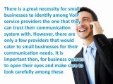 Selecting the Right VoIP Service Provider