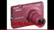 Nikon Coolpix S6200 Digitalkamera (16 Megapixel, 10-fach opt. Zoom, 6,7 cm (2,6 Zoll) Display, HD-Video, bildstabilisiert) pink