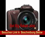 Panasonic Lumix DMC-G3KEG-T Systemkamera (16 Megapixel, 7,5 cm (3 Zoll) Touchscreen, elek. Sucher) Gehäuse braun inkl. Lumix G Vario 14-42mm Objektiv
