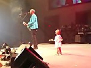 Dancing Baby Crashes Concert