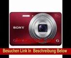 Sony DSC-W690R Cyber-shot Digitalkamera (16,1 Megapixel, 10-fach opt. Zoom, 7,5 cm (3 Zoll) Display, 25mm Weitwinkel, Schwenkpanorama) rot