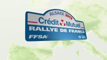 WRC - Le parcours du Rallye de France - Alsace 2013