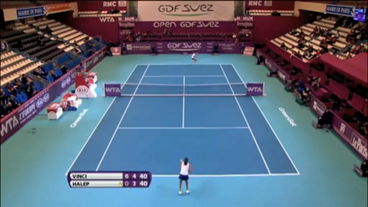 Paris: Vinci macht kurzen Prozess mit Halep