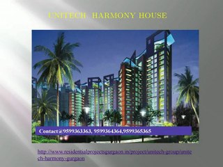 Unitech Harmony Sector 50 Nirvana Country Gurgaon