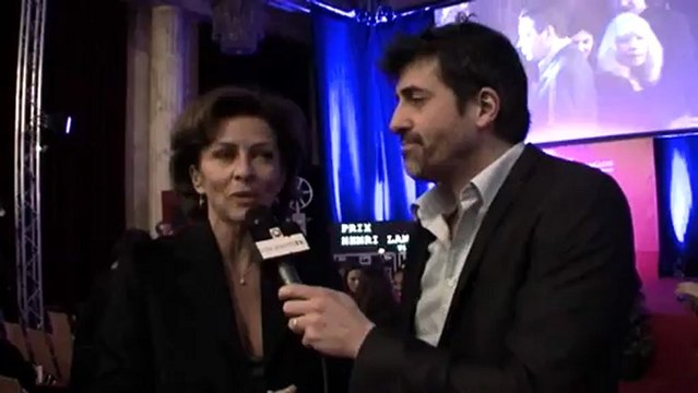 Vincennes Corinne Touzet aux Prix Henri Langlois 2013 et marraine du nouveau Zoo de Vincennes sous les caméras de VincennesTV.fr