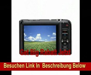 Casio Exilim EX-H15 Digitalkamera (14 Megapixel, 10-fach opt. Zoom, 7,6 cm Display, Akku für bis zu 1.000 Fotos, bildstabilisiert) schwarz