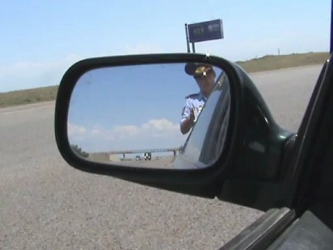 Откусался за скорость- диалог с ГАИ на Капчагайской трассе