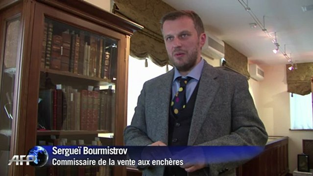 Moscou: vente aux enchères d'objets sur les tsars Romanov