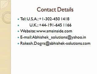 Sms Inside- Getting Back Soon