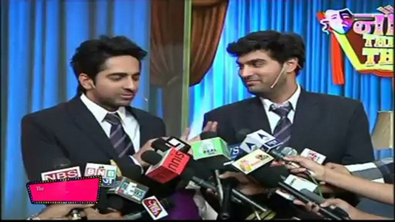 Ayushman Khurana promote 'Nautanki Saala'