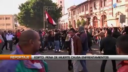 Egipto: Pena de muerte causa enfrentamientos