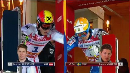 Hirscher incanta anche nel parallelo di Mosca