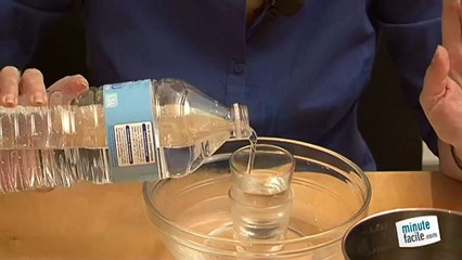 Commencer décoincer des verres empilés