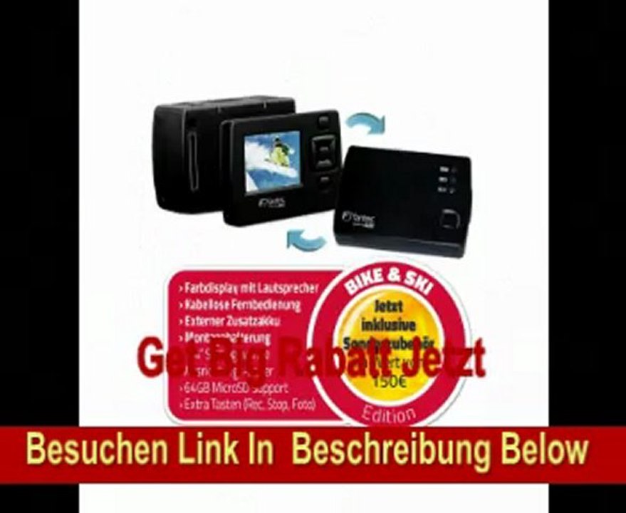 FANTEC BeastVision HD Bike Edition Full HD Digitalkamera (8 Megapixels, 10-fach opt. Zoom, 5,1 cm (2 Zoll) Display)