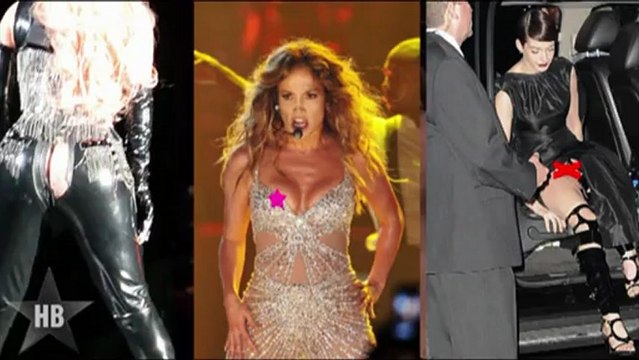 Jennifer Lawrence Splits Her Dress At SAG Awards 2013 - Wardrobe Malfunction