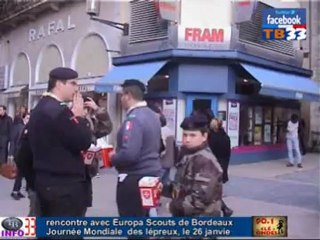 rencontre avec Les Europa Scouts de Bordeaux journée des lépreux le 26 Janvier 2013
