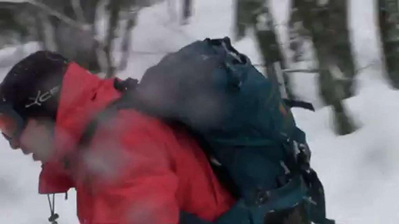 Cabane de Saoubiste par mauvais temps