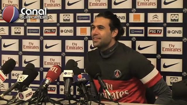 Conférence de presse de Salvatore Sirigu