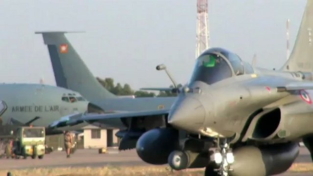 Opération Serval : Déploiement de quatre Rafale