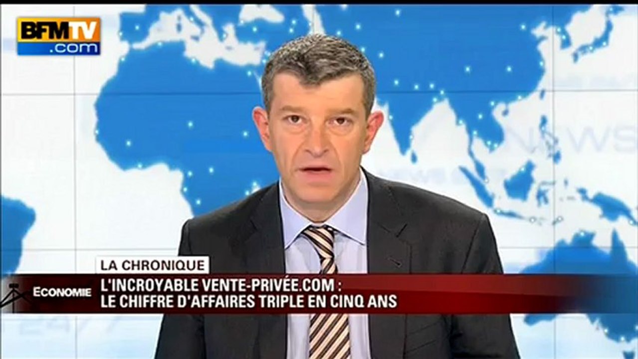 Chronique éco de Nicolas Doze : l'incroyable succès du site vente-privee.com - 30/01