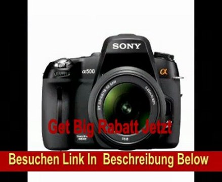Sony DSLR-A500L SLR-Digitalkamera (12 Megapixel, BIONZ Bildprozessor, Live-View) inkl. 18-55 mm F3,5-5,6 Objektiv