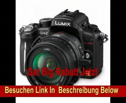 Panasonic Lumix DMC-GH2HEG-K Systemkamera (16 Megapixel, 7,6 cm (3 Zoll) Display, bildstabilisiert) matt-schwarz inkl. Lumix G Vario HD 14-140mm Objektiv