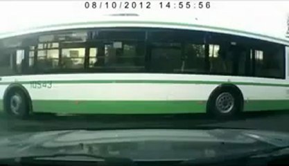 Bus driver crashes into pillar fresh russian www.bestagrup.com