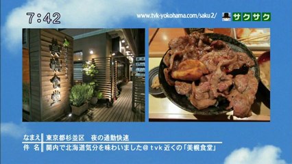 saku saku (20130130-0730 ｔｖｋ)-02：ゲストは秦基博さんです