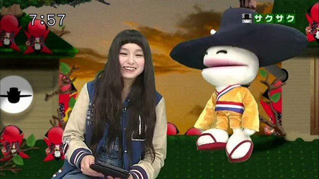 saku saku (20130130-0730 ｔｖｋ)-04：ガンダム見たよ